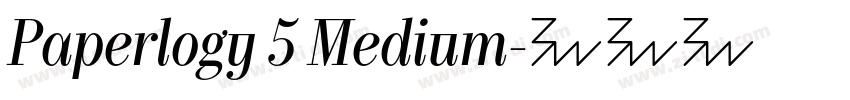 Paperlogy 5 Medium字体转换